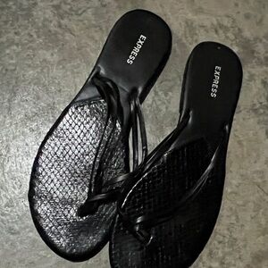 Express Women's Black Sandals